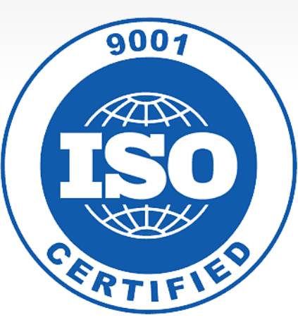 ISO 9001 Certified badge